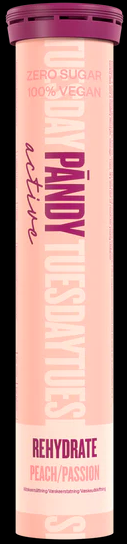 Pändy Rehydrate effervescent tablets Peach/Passion Fruit