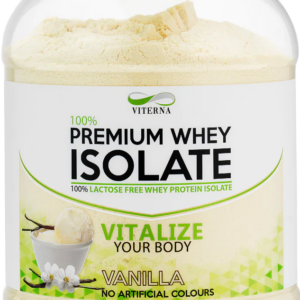 Viterna 100% Premium Whey Isolate, 900g – Vanilla