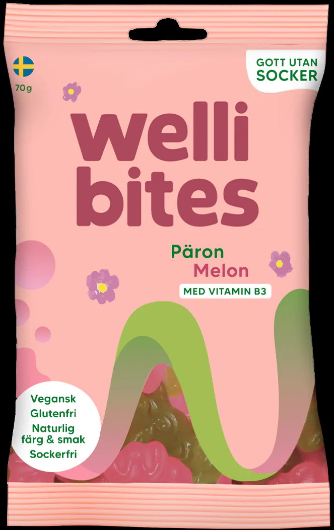 Wellibites Candy Pear & Melon