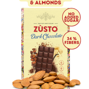Zùsto Dark Chocolate Bar with Almonds