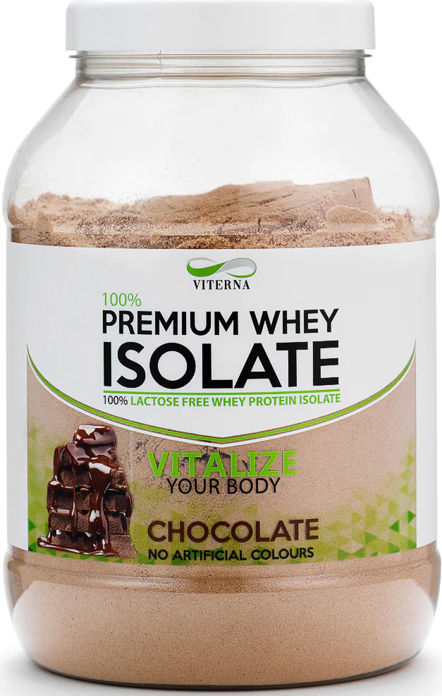 Viterna 100% Premium Whey Isolate, 900g – Chocolate