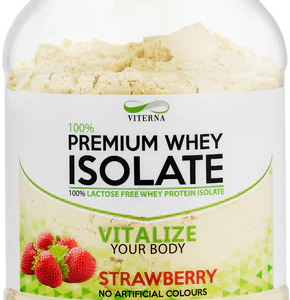 Viterna 100% Premium Whey Isolate, 900g – Strawberry