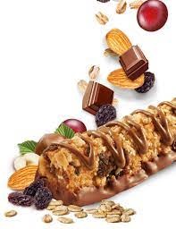 Bars (chocolate, cereal & fruit)